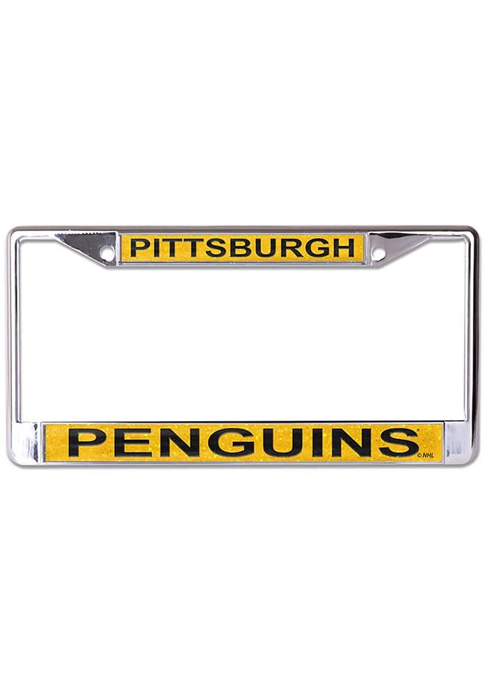Pittsburgh Penguins Metallic Glitter License Frame