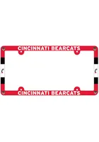 Cincinnati Bearcats Full Color Plastic License Frame