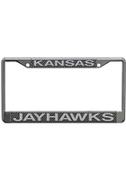 Kansas Jayhawks Carbon Fiber License Plate Frame