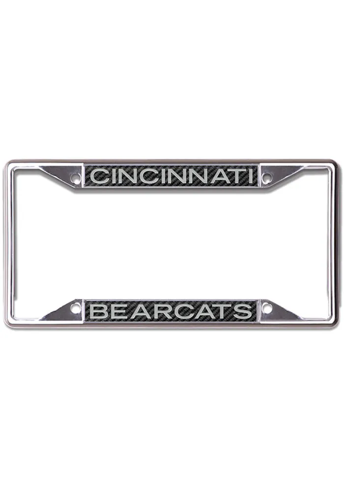 Cincinnati Bearcats Carbon Fiber License Frame