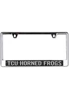 TCU Horned Frogs Carbon Fiber License Plate Frame