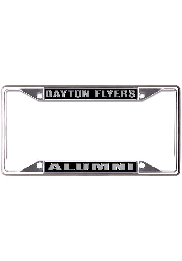 Dayton Flyers Alumni License Plate Frame - Silver