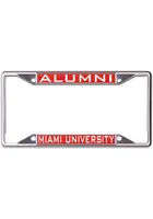 Miami RedHawks Team Color Alumni License Frame