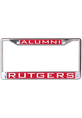 Rutgers Scarlet Knights Team Color Alumni License Plate Frame - Red