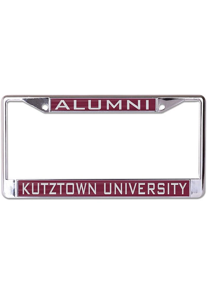 Kutztown University Team Color Alumni License Plate Frame - Maroon