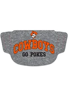 Oklahoma State Cowboys Heathered Grey Fan Mask