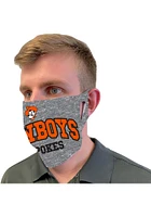 Oklahoma State Cowboys Heathered Grey Fan Mask