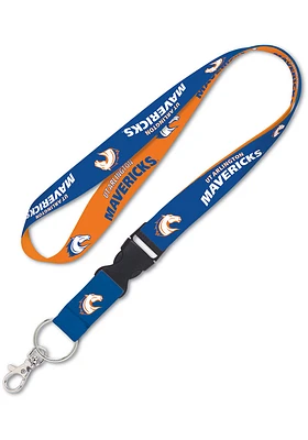 UTA Mavericks Team Color Detachable Lanyard - Red