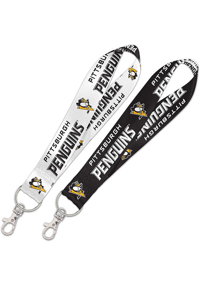 Pittsburgh Penguins Keystrap Lanyard - Black