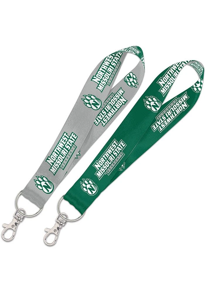 Northwest Missouri State Bearcats Keystrap Lanyard - Green