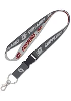 Central Michigan Chippewas Charcoal Lanyard - Charcoal