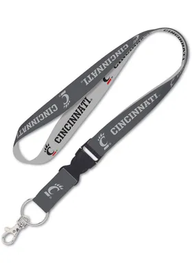 Cincinnati Bearcats Charcoal Lanyard