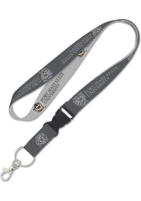 Fort Hays State Tigers Charcoal Lanyard - Charcoal
