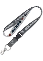 Chicago Bears Charcoal Lanyard