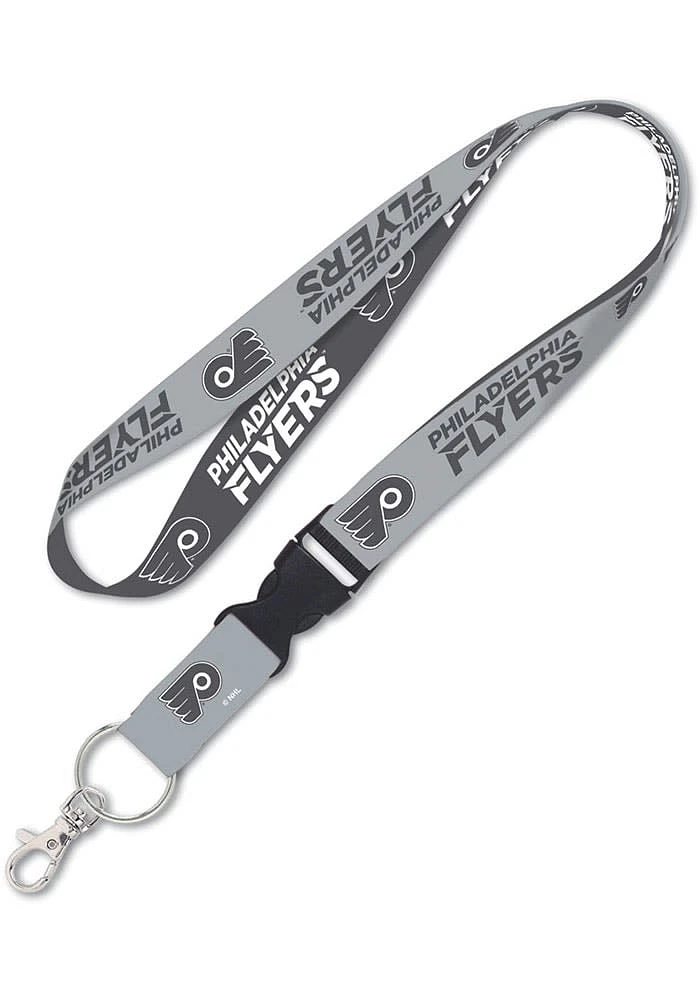 Philadelphia Flyers Charcoal Lanyard - Charcoal