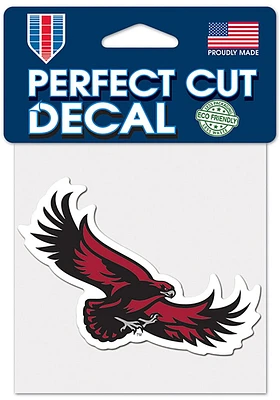Saint Josephs Hawks 4x4 Color Auto Decal - Black