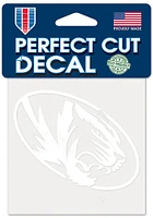 Missouri Tigers 4x4 White Auto Decal - White
