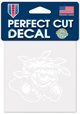 Wichita State Shockers 4x4 Auto Decal