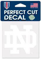 Notre Dame Fighting Irish 4x4 Auto Decal