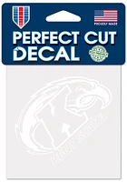 Kent State Golden Flashes 4x4 White Auto Decal - White