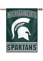 Michigan State Spartans Team Name Banner - Green
