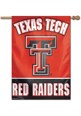 Texas Tech Red Raiders Team Name Banner - Red