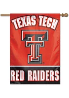 Texas Tech Red Raiders Team Name Banner - Red