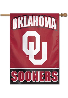 Oklahoma Sooners Team Name Banner - Red