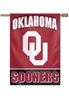 Oklahoma Sooners Team Name Banner - Red