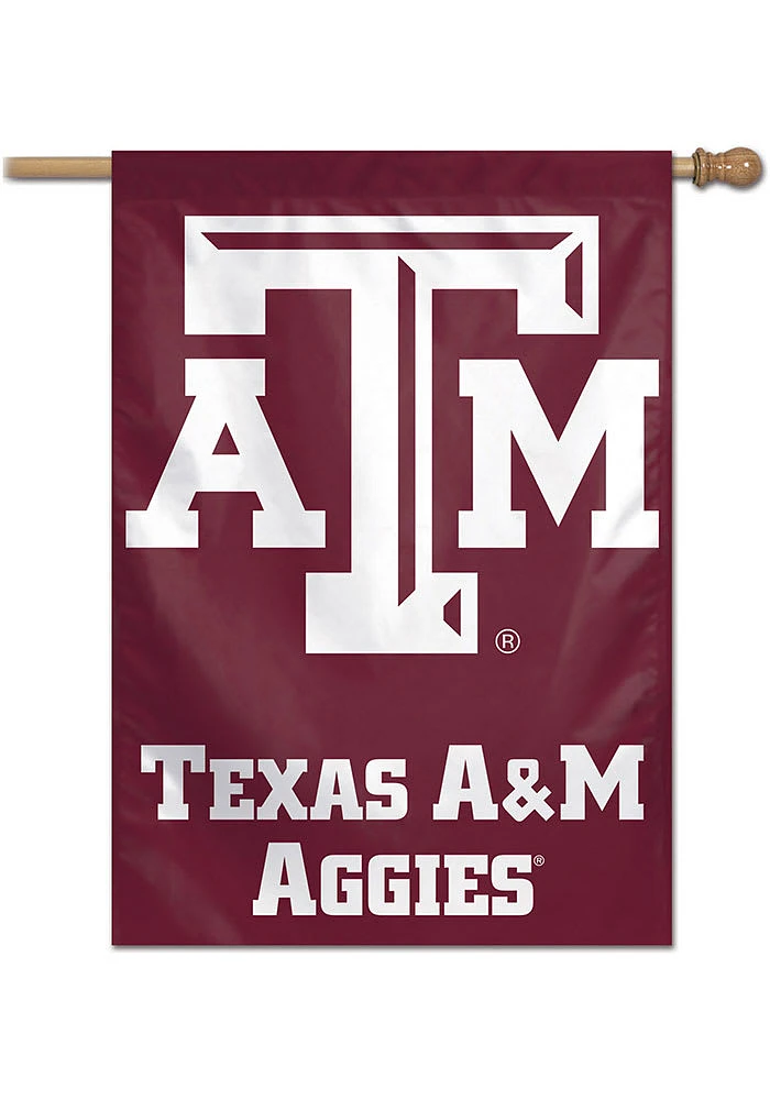 Texas A&M Aggies Team Name Banner - Red