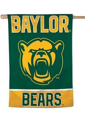 Baylor Bears Team Name Banner - Green