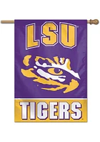 LSU Tigers Team Name Banner - Purple