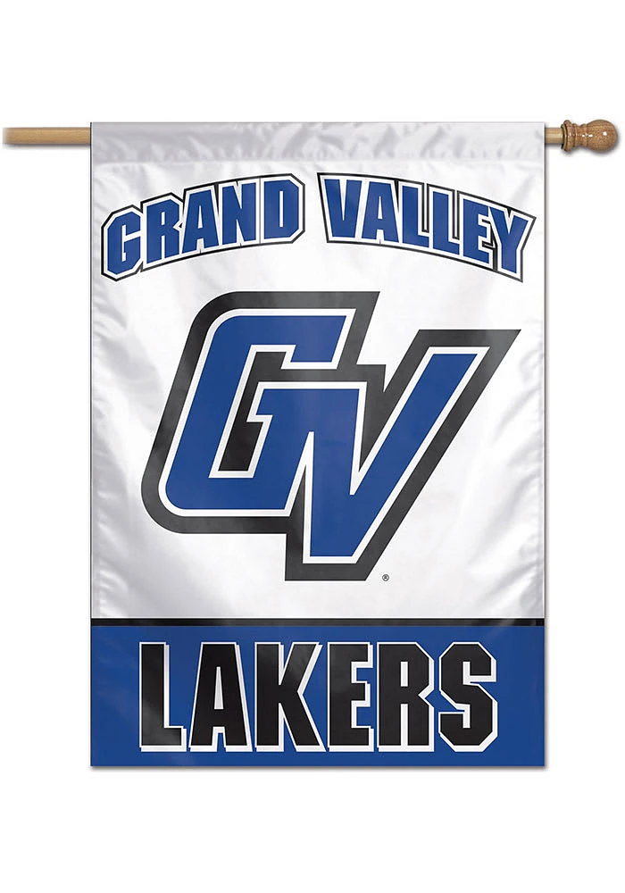 Grand Valley State Lakers Team Name Banner - Blue
