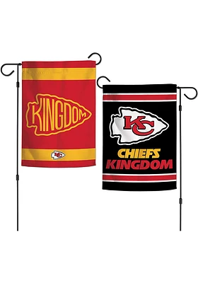 Kansas City Chiefs Kingdom 12x18 2-Sided Garden Flag - Red