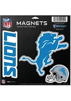 Detroit Lions 11x11 3pk Magnet