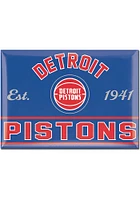 Detroit Pistons 2x3 Magnet