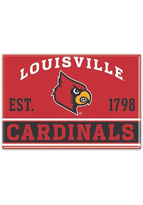 Louisville Cardinals 2x3 Magnet