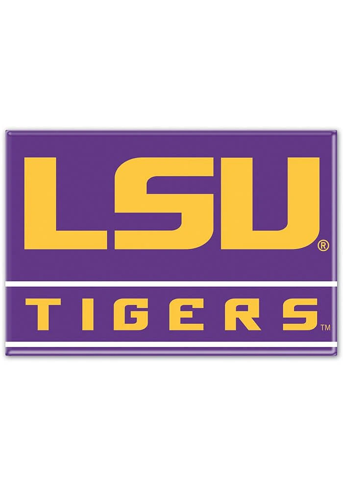 LSU Tigers 2x3 Magnet