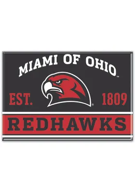 Miami RedHawks 2x3 Magnet