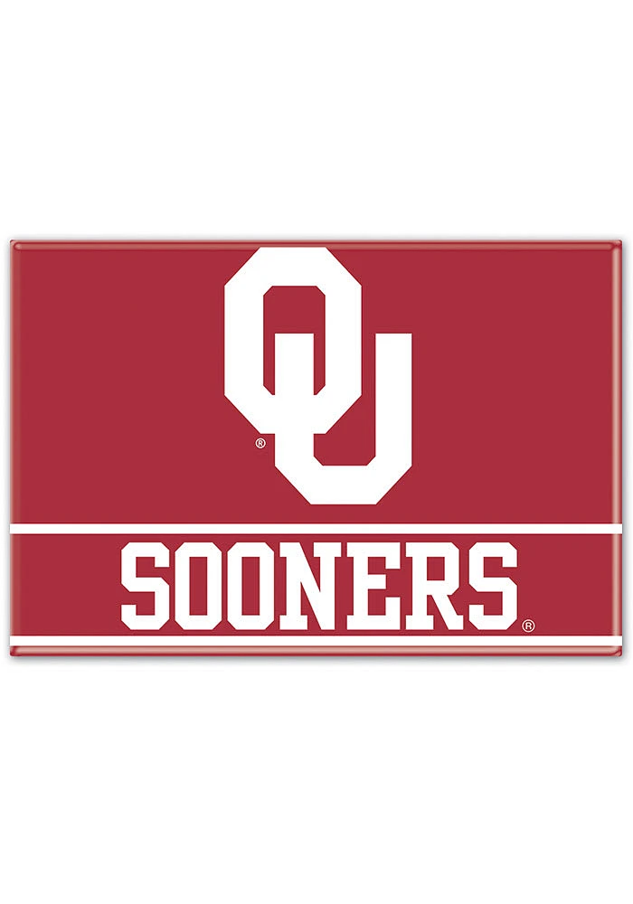 Oklahoma Sooners 2x3 Magnet