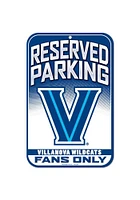 Villanova Wildcats Reserved Parking Sign - Grey