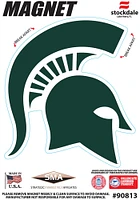 Michigan State Spartans Spartans Head 3x5 Die Cut Magnet
