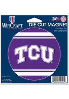 TCU Horned Frogs 4.5x6 die cut Magnet