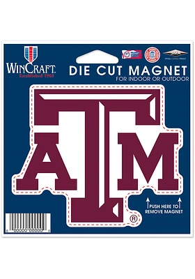 Texas A&M Aggies 4.5x6 die cut Magnet