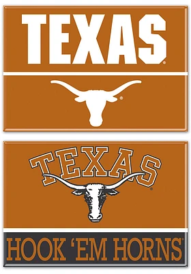 Texas Longhorns 2pk 2x3 Magnet
