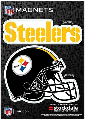 Pittsburgh Steelers 5x7 Car Magnet - Yellow