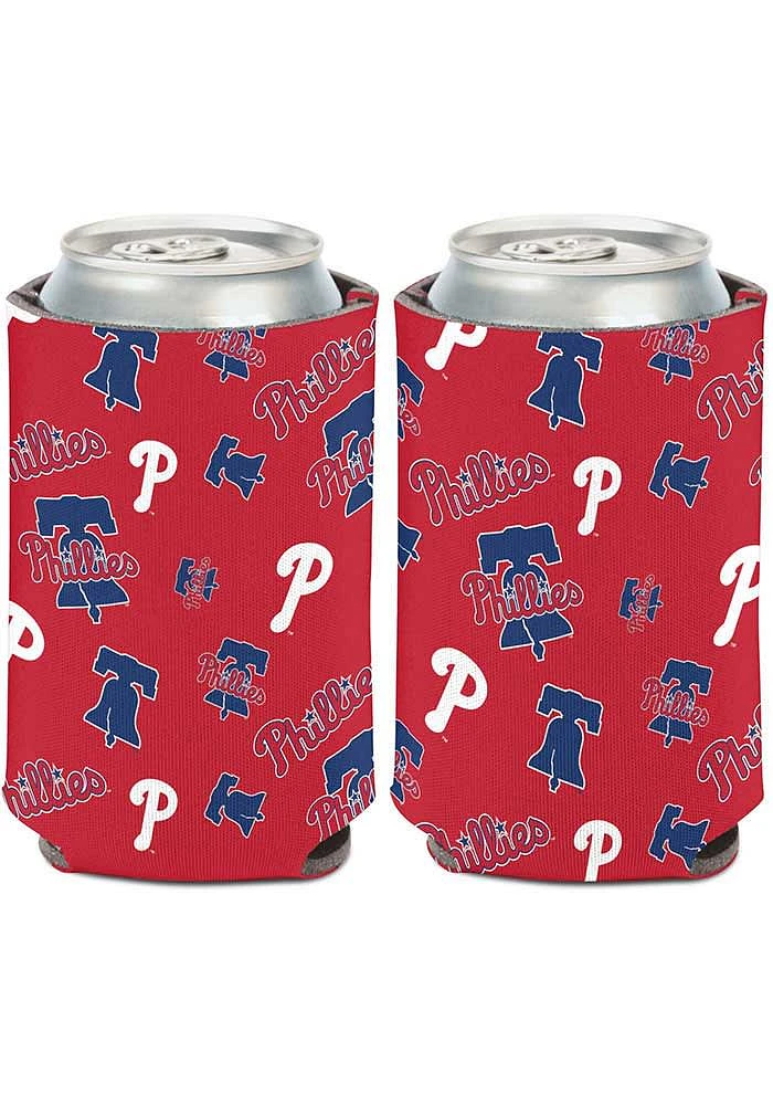 Philadelphia Phillies 12 oz Can Coolie