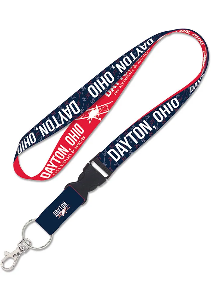 Dayton 1 inch Detachable Lanyard