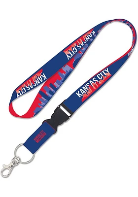 Kansas City 1 inch Detachable Lanyard