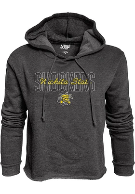 Wichita State Shockers Womens Black Cassie Hooded Sweatshirt
